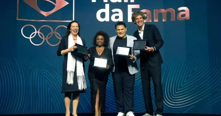 Daiane, Guga e Edinanci entram para o Hall da Fama do Esporte