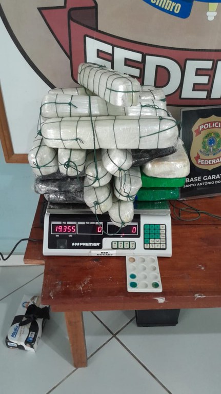 PF apreende 22kg de drogas no interior do Amazonas