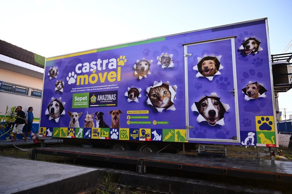 Castramóvel da Sepet abre agendamento para animais em Presidente Figueiredo