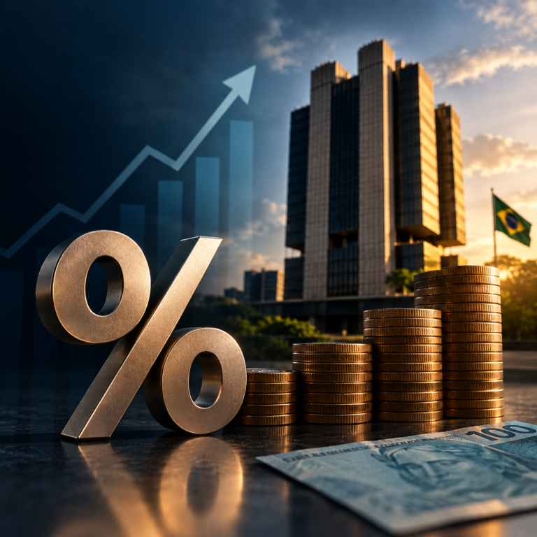 Mercado reduz projeção da Selic para 13,50%