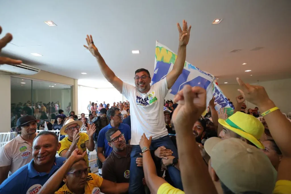 Wilson Lima defende combate ao tráfico e destaca investimentos em Tefé durante agenda no interior