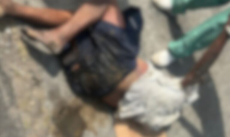 Moradores encontram idoso morto em rua do Parque São Pedro, em Manaus