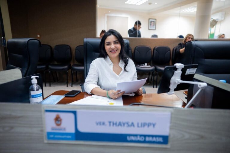 Thaysa Lippy disputa vaga na Câmara dos Deputados nas eleições de 2026