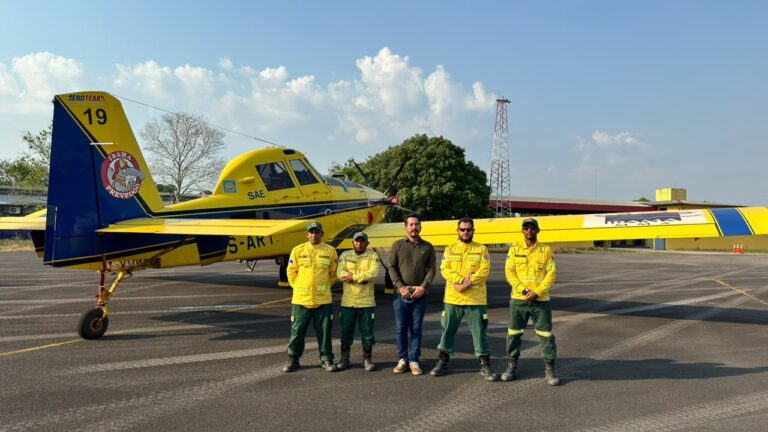 Amazonas recebe novas aeronaves para reforçar combate aos incêndios florestais no estado